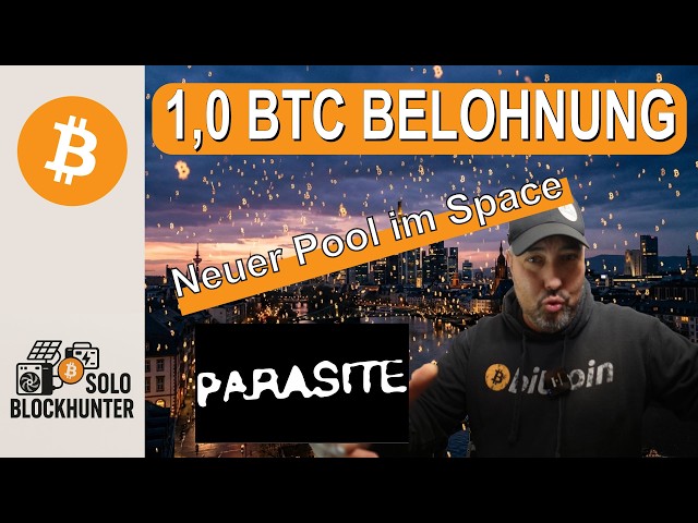 Parasite Pool Mining - Earn SATS and keep 1.0 BTC when you find a block.