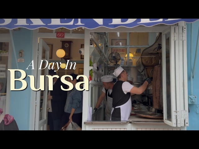 Momentos de tranquilidad en Bursa, Turquía 🇹🇷 | Patrimonio de la seda otomana, gastronomía local ...