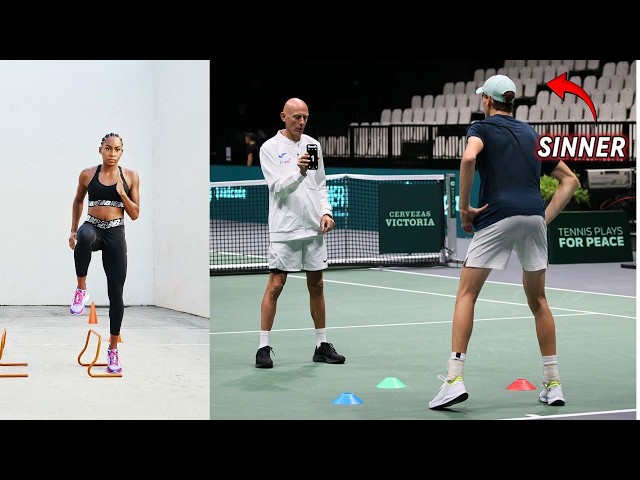 Pro Player Tennis Agility & Speed Drills [Quickness Training For Tennis ]