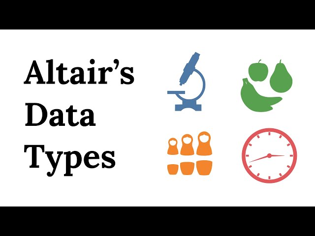 Altair's Data Types