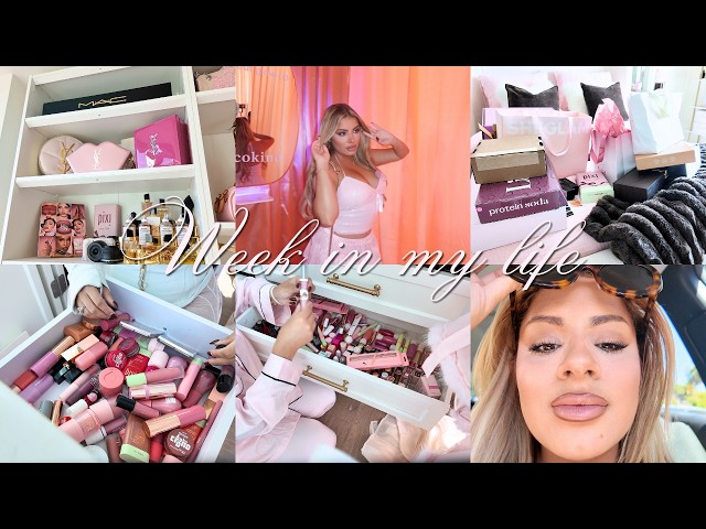 Weekly Vlog: Makeup Declutter, LA Beauty Events, Organizing PR