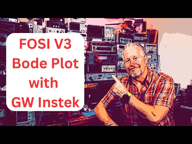 Is this the Best Built-In Bode Plot Tool on an Oscilloscope?  FOSI V3 Mono with GW Instek MDO-2204EG