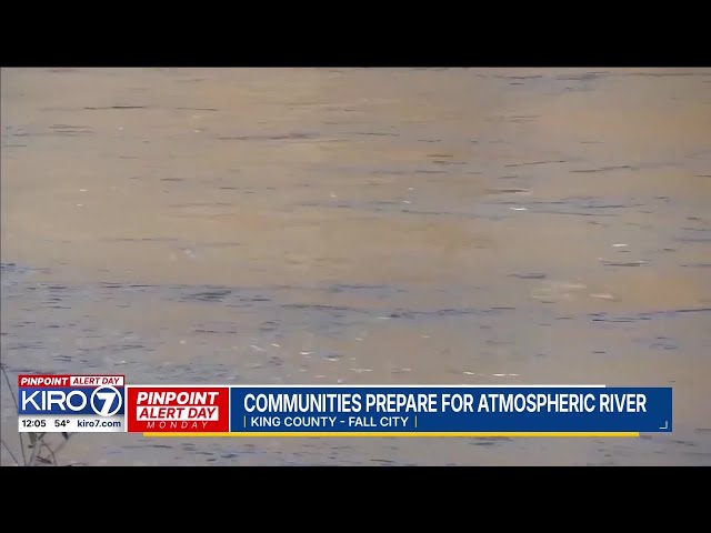 Communities prepare for Atmospheric River in Western Washington