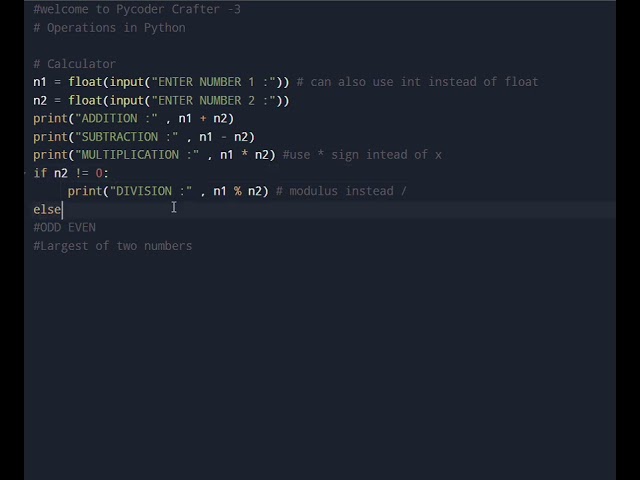 Python Tutorial for Beginners - 3.1 | Python Operators Explained