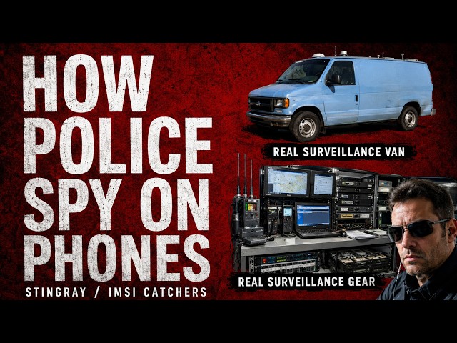 Cellphone Surveillance Explained - Stingray/IMSI Catchers