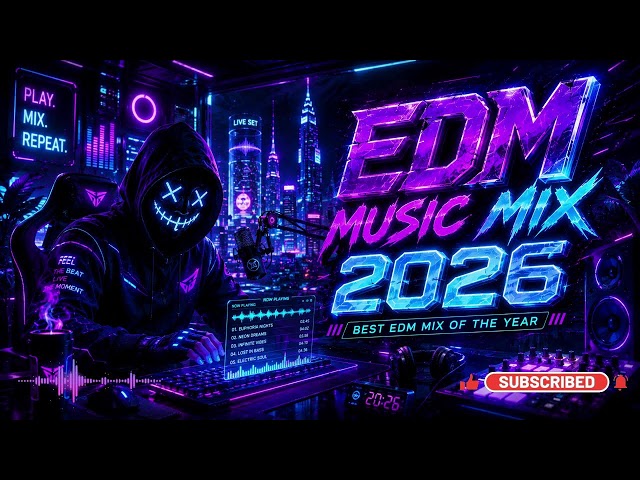 Ultimate Festival EDM Mix 2026 🔥 Massive Drops, Club Anthems & Nonstop Party Dance Hits