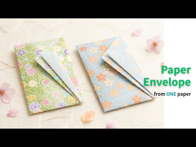 Easy Origami Pochi Bag 💌 | 3-Minute Paper Envelope Tutorial