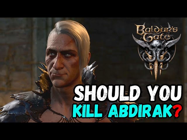 Should You Take Down Abderak in Baldur's Gate 3? 😩 Baldur’s Gate 3 Patch 8 Gameplay 🔥 #baldursgate3