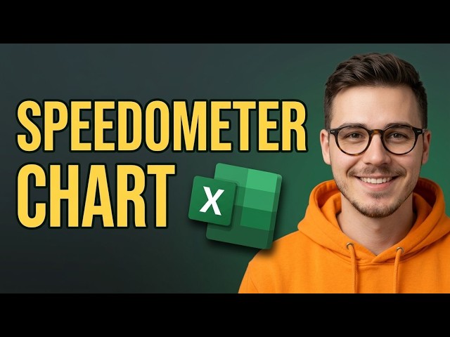 How to Build a Gorgeous Speedometer Gauge Chart in Excel [2026 Step by Step]