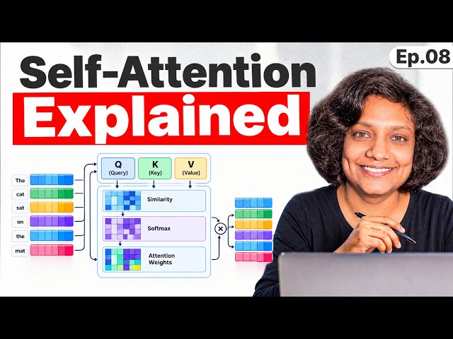 How AI Actually Understands Context: Self-Attention Explained
