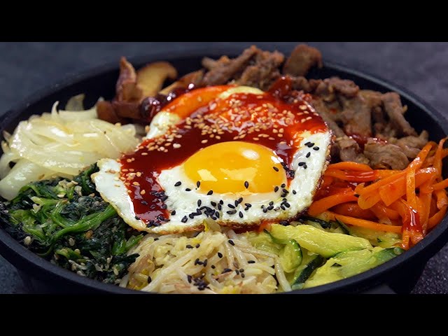 BIBIMBAP, an INCREDIBLE Korean dish - RECIPE