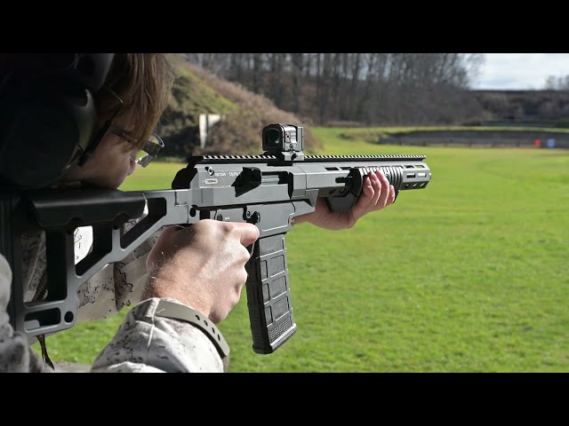 SCSA Taipan X .223 Wylde 16.5" Pump/Straight Pull Rifle - Shooting