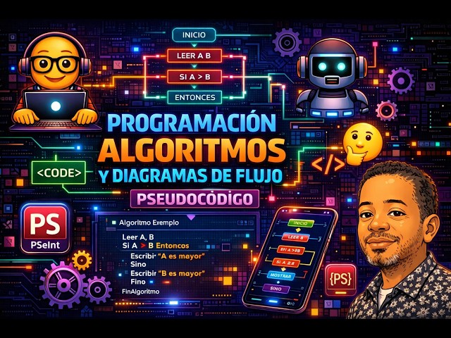 "PROGRAMMING AND ALGORITHMS FUNDAMENTALS: FROM PSEUDOCODE TO REAL CODE 🚀