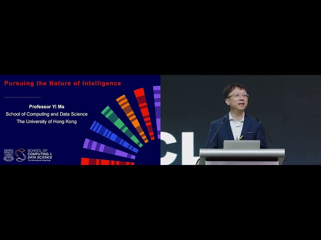 Yi Ma: Pursuing the Nature of Intelligence @ ICLR