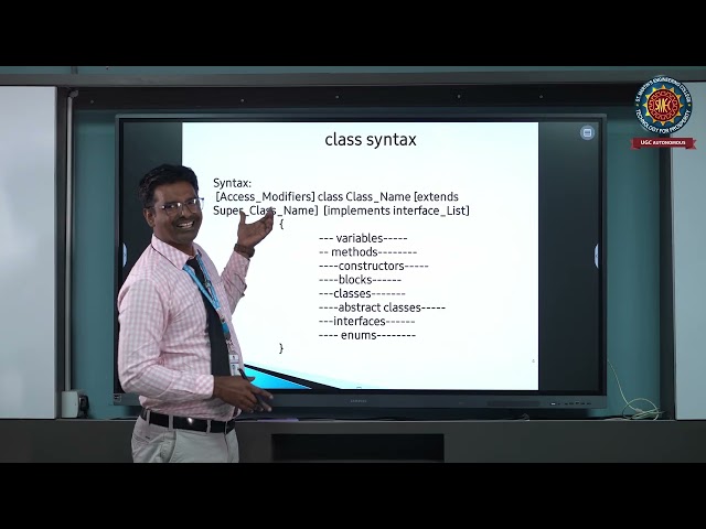 Class and Object concept in OOPs  | St. Martin's Engineering College
