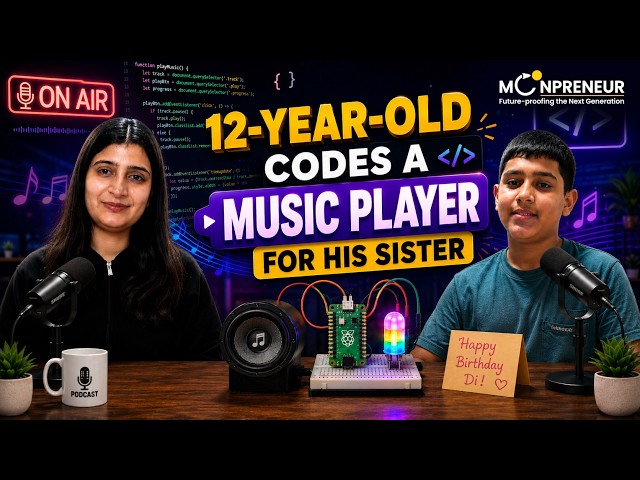 Turning Code into Music: A 12-Year-Old's Amazing Birthday Surprise | #Podcast