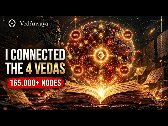 I Mapped the Hidden Network of the 4 Vedas