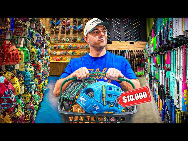 I Went To The Largest Baseball Store In The World... (It's INSANE)