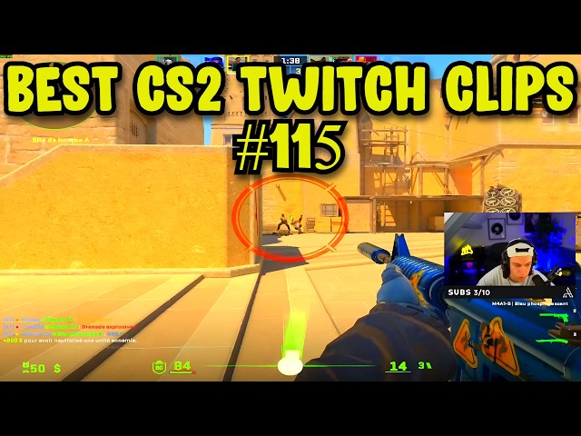 BEST CS2 CLIPS #115 | CS2 BEST TWITCH HIGHLIGHTS