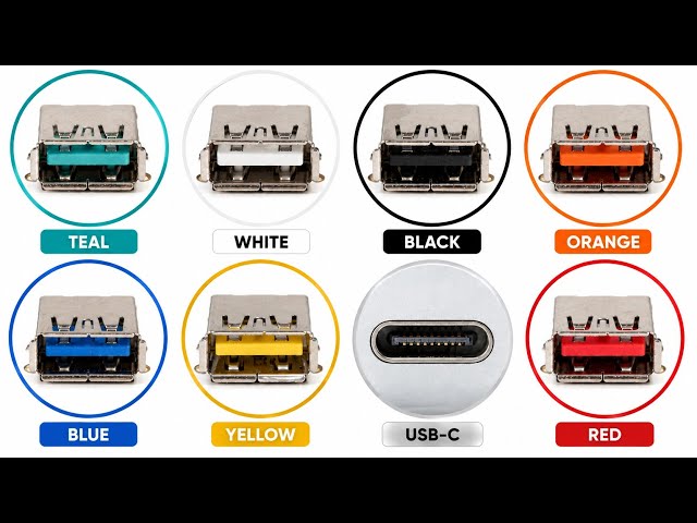 Every USB PORT explained in 3 minutes 