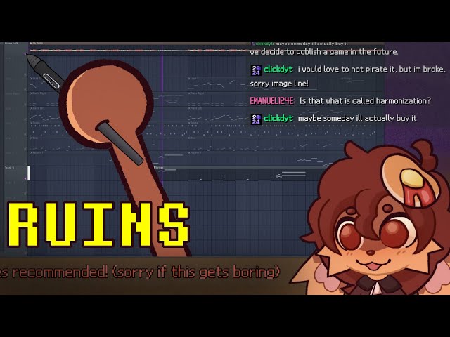 ToffeeBun Re-creates Ruins from UNDERTALE (Part 1)