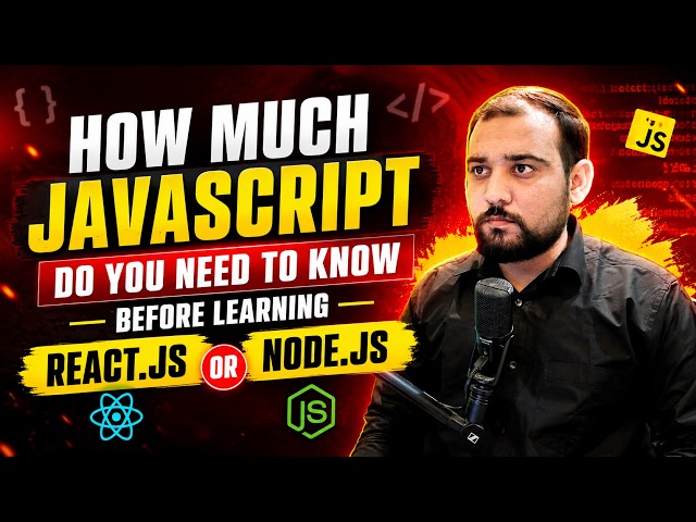 Before React.js/Node.js — You Should Know These JavaScript Topics 🔥