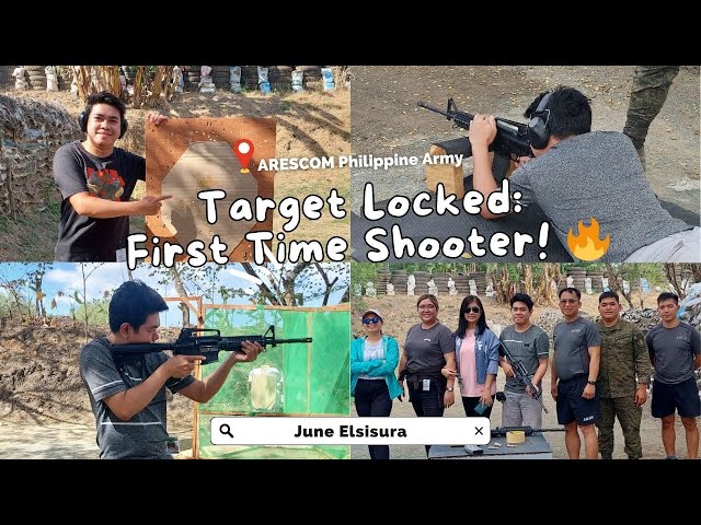 Exploring ARESCOM Camp! 👮🙌 | PART 2 | Firing Range + Golf