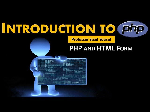 Intro to PHP - PHP HTML Form Processing