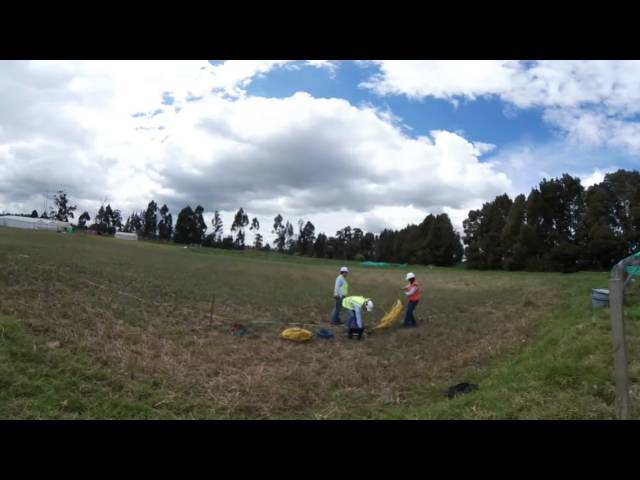 Adquisición de Sísmica de Refracción - 360º