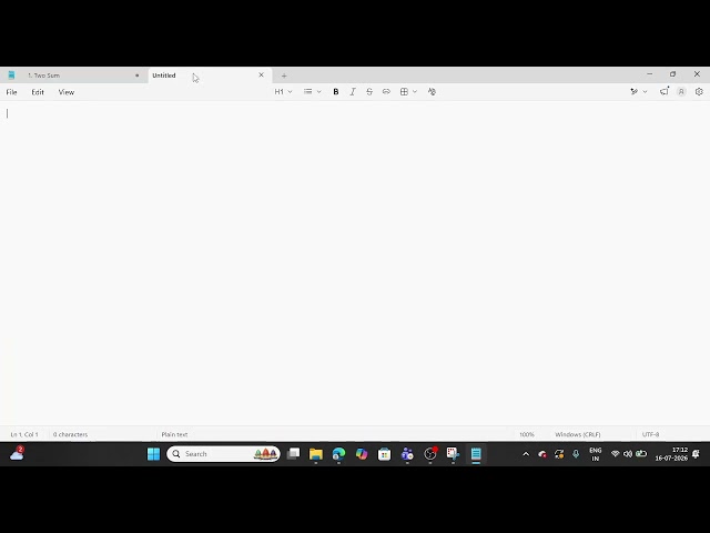 LeetCode #1: Two Sum Explained | HashMap Solution | Python