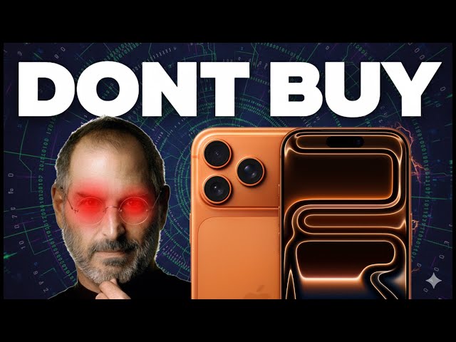 Apple’s Trillion Dollar Scam: Stop Buying New Phones.