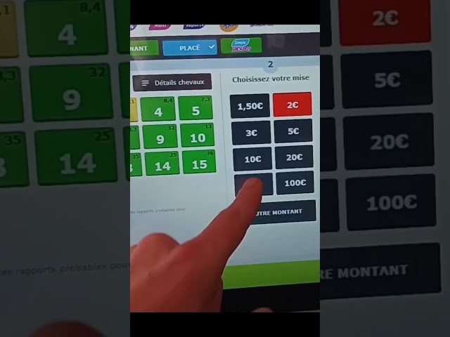 21/02/2023 ticket pmu 50€