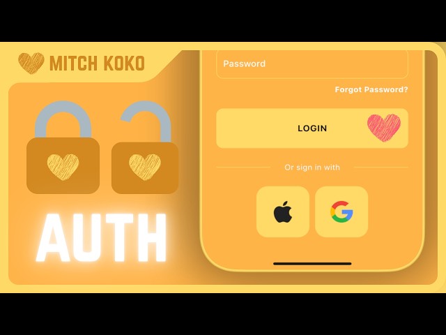🔒📱 FULL Flutter Auth Tutorial • Email, Apple, Google Login w/ BLoC