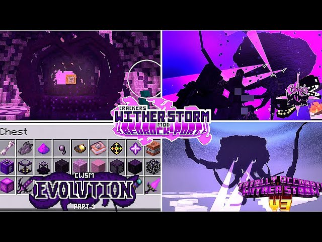 MUST-HAVE ADD-ONS For Crackers Wither Storm Mod Bedrock Port - Minecraft Bedrock