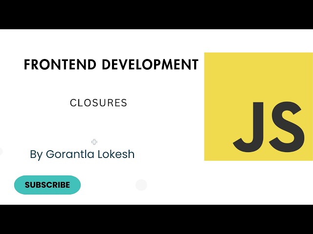 JavaScript Tutorial for Beginners #17: Closures in JavaScript #javascript #closures