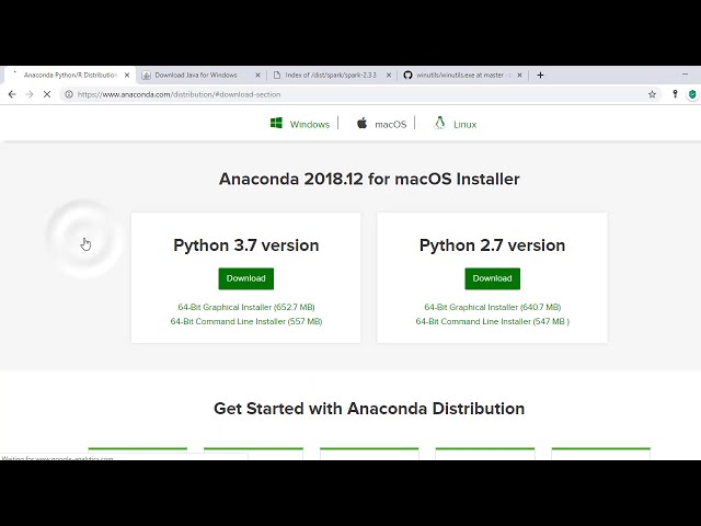 6. Apache Spark Bootcamp  - PySpark Installation - Anaconda
