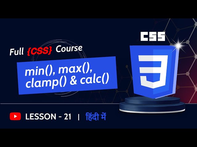 CSS min(), max(), clamp(), calc() — Responsive Sizing Made Easy | #codekaswage #coding #htmlcss