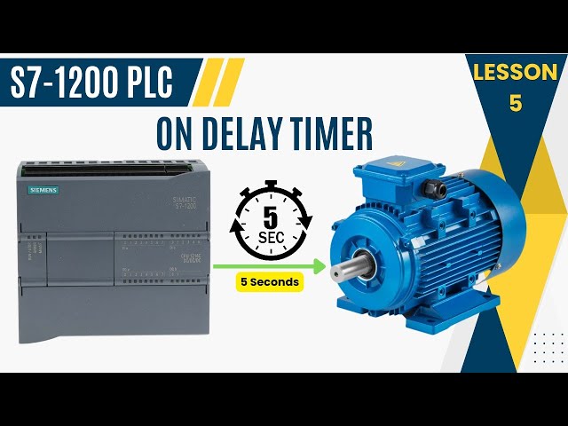 Siemens S7-1200 PLC TON Timer Explained | Real Motor Start Delay Project