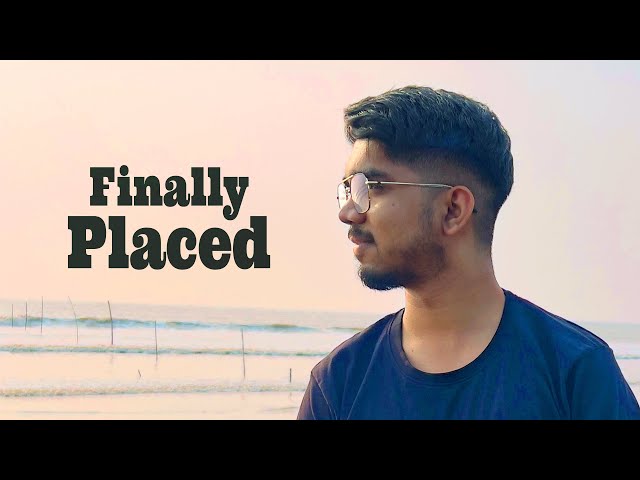 Finally Placed 🔥| VIT Placement Reality 🥹| CTC? | Placement Struggles | Which Company?