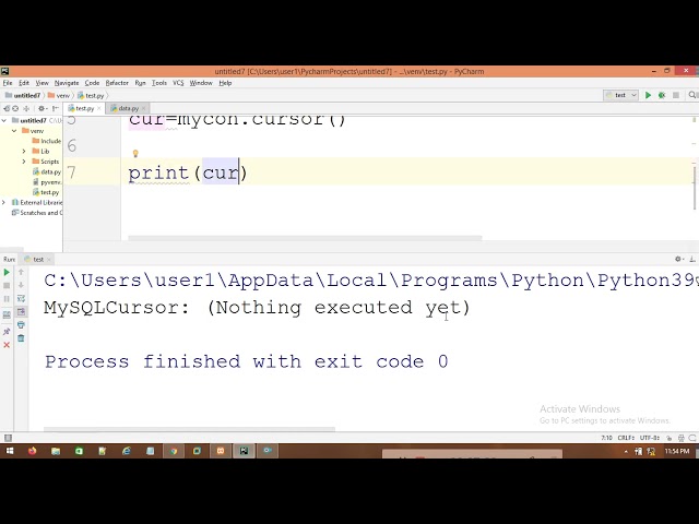 BATABASE CONNECTION IN PYTHON | PYTHON PROGRAMMING COURSE | DATACOM IT INSTITUTE