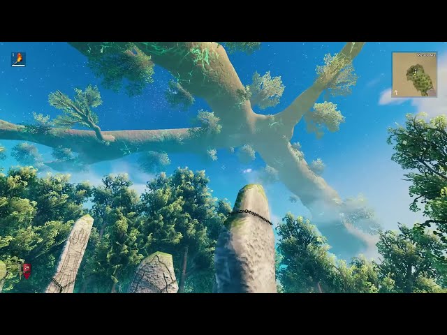 Valheim Meadows Music - 1 hour Relaxing Loop