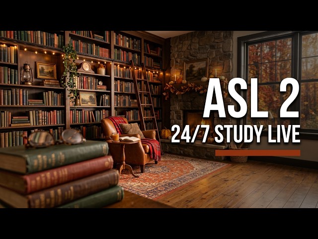 Learn ASL Step 2 (24/7) | Everyday Vocabulary & Simple Sentences