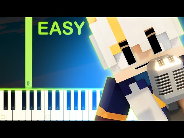 ♪ YO SOY TU CHUYMINE - ChuyMine Song - EASY Piano Tutorial