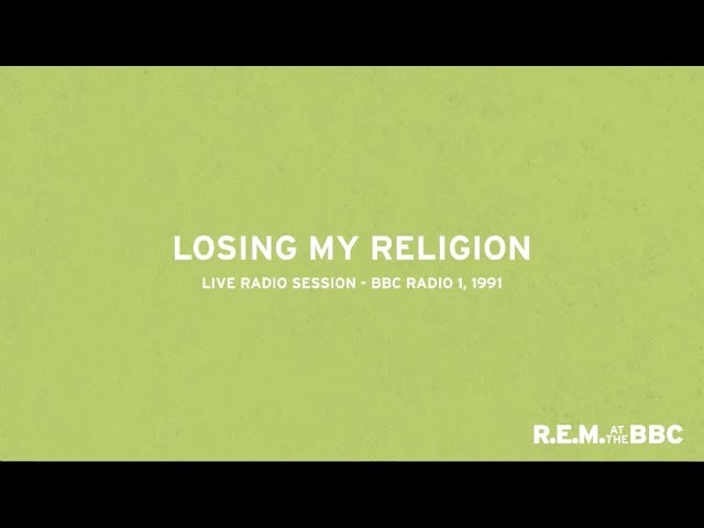 R.E.M. - Losing My Religion (Live from Into The Night on BBC Radio 1, 1991)