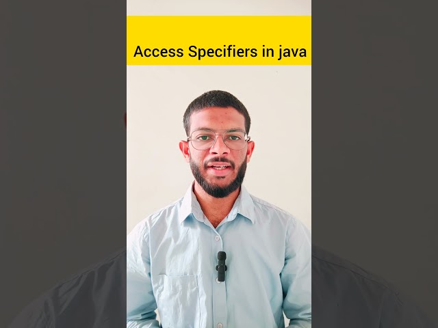 Access modifiers in java #javahack #interview #accessmodifier #public #private #protected #default