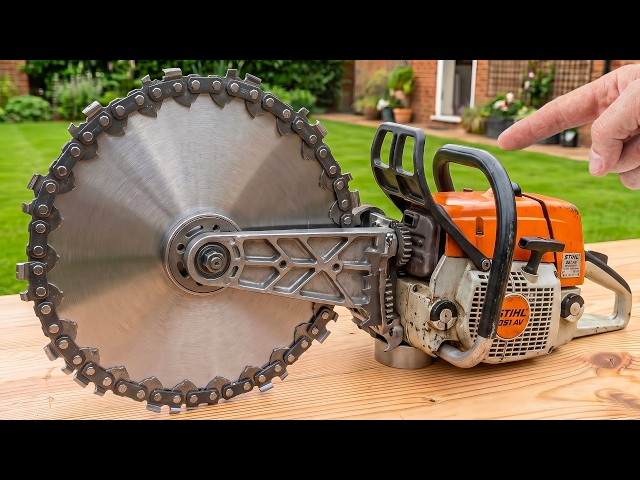 Millions of Welders Don't Know This Chainsaw Secret! Turn an Old Chainsaw into a Million-Dollar Too