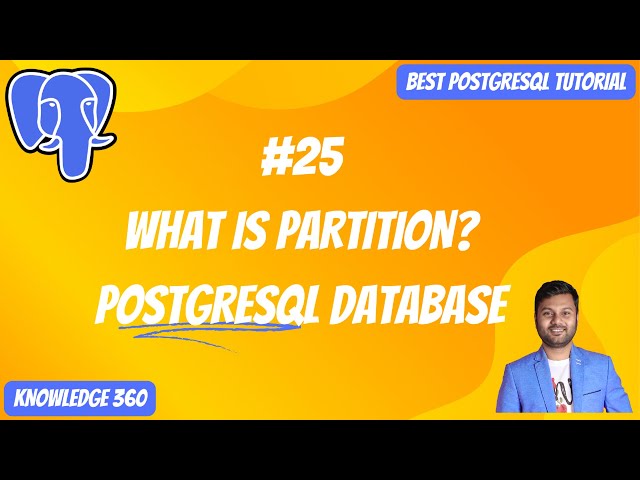 How to Create Partitions in PostgreSQL || Partitions Explained || PostgreSQL Full Playlist #25