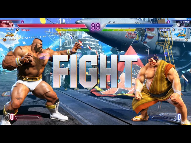SF6 🔥 KOBAYAN (Zangief) Vs ZOO (E.Honda)🔥Street Fighter High Level Matches!