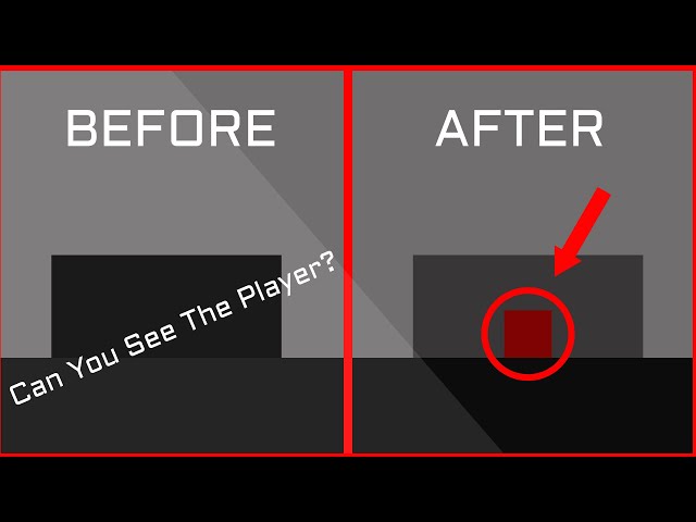 How To Decrease Opacity Of Objects When Player Behind (Caption Included)