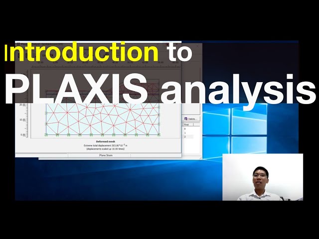 Introduction to PLAXIS analysis